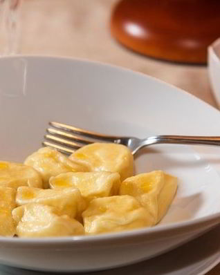 Пельмени с творогом