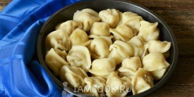 пельмени в сметане в духовке