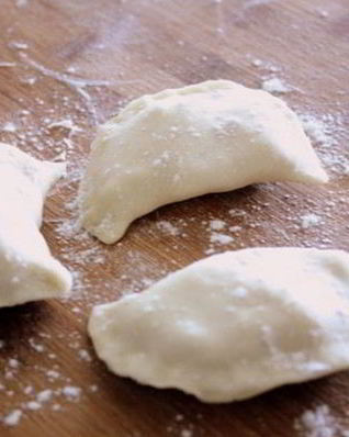 Пельменное тесто простое