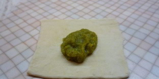 постные пельмени с кабачками