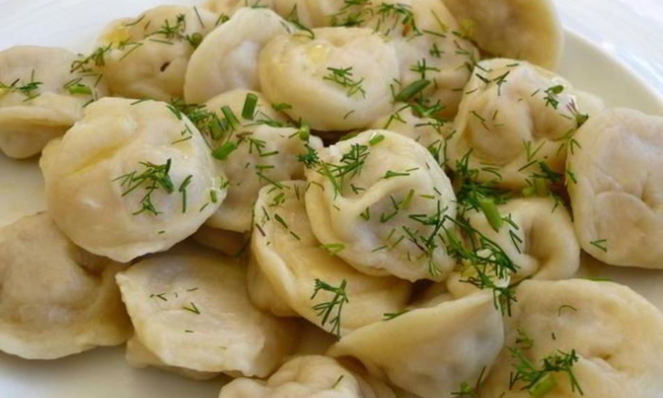 Рецепт постных пельменей с капустой