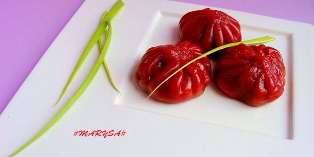 постные цветные хинкали к 8 марта