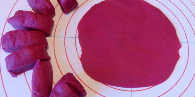 постные цветные хинкали к 8 марта