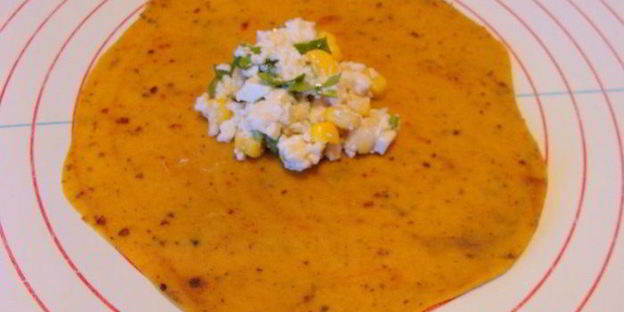 постные цветные хинкали к 8 марта