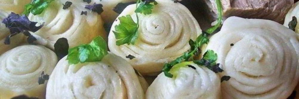 Слоеные хинкали