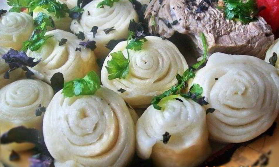 Рецепт слоеных хинкали