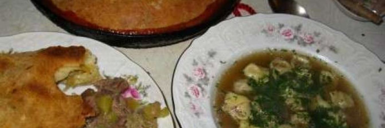 Татарские пельмени юфахаш