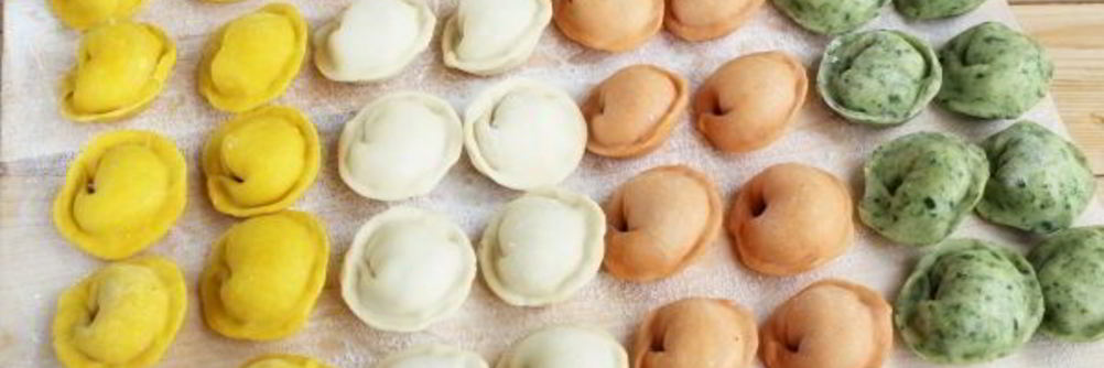 Цветное тесто для пельменей