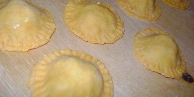 тыквенные пельмешки