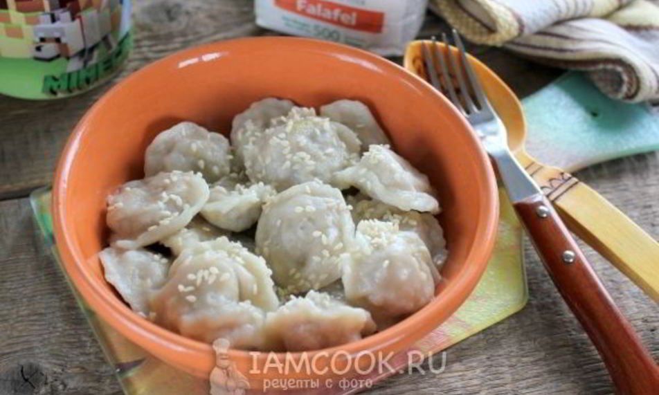 Рецепт веганских пельменей с фалафелем