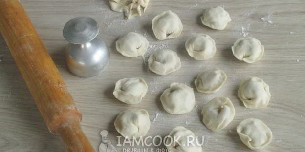 веганские пельмени с фалафелем