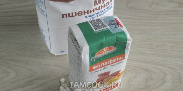 веганские пельмени с фалафелем