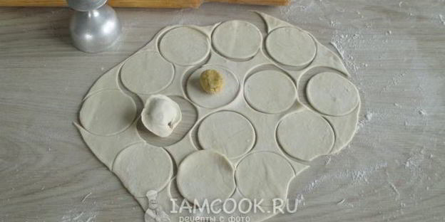 веганские пельмени с фалафелем