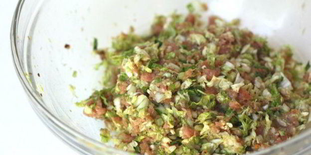 японские жареные пельмени