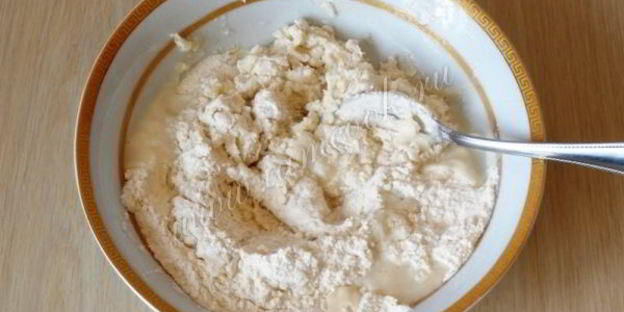 заварное тесто для вареников, пельменей