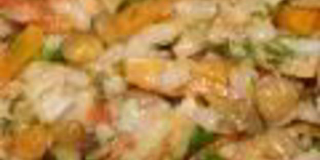 ароматный плов с чечевицей