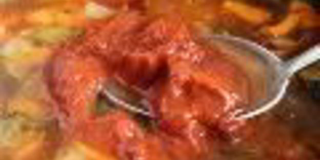 чечевичный плов инь-ян