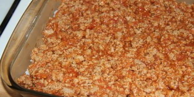 джамбалайя — рис с фаршем и яйцами запеченные