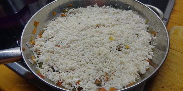 испанская паэлья с морепродуктами