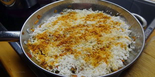 испанская паэлья с морепродуктами