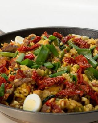 Мясная паэлья