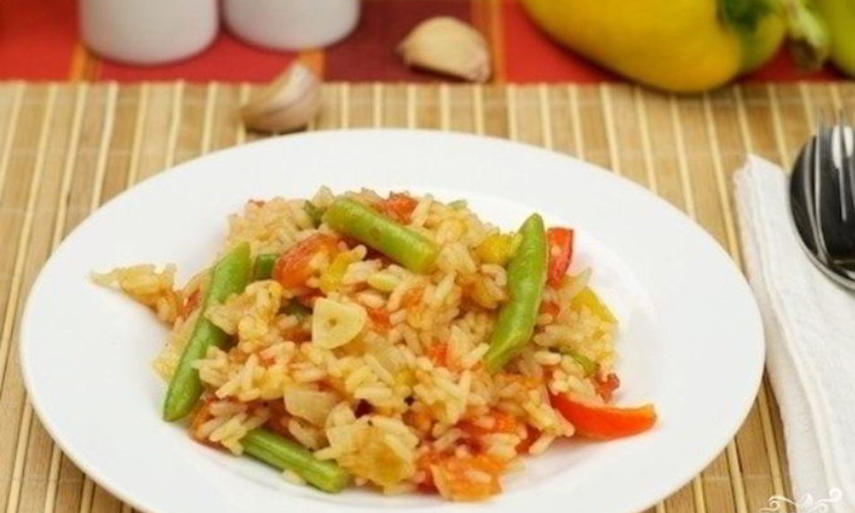 Рецепт паэльи овощной