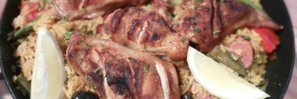 Паэлья с кроликом