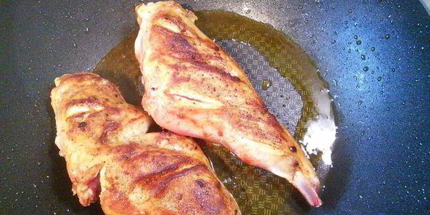 паэлья с кроликом