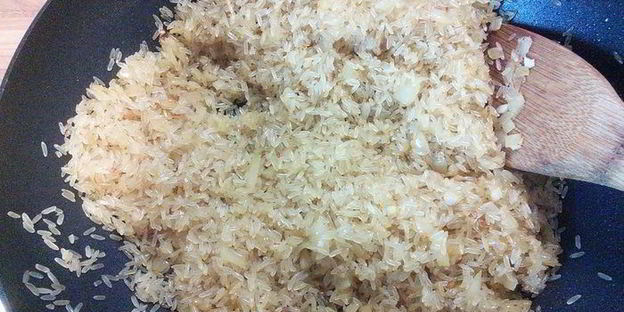 паэлья с кроликом