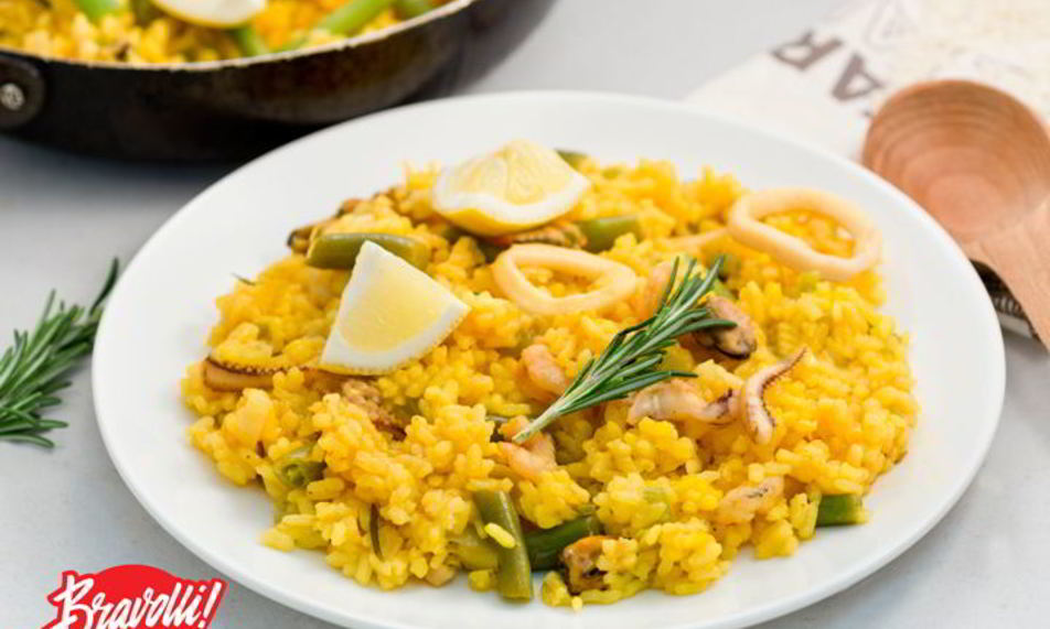 Рецепт паэльи с морепродуктами