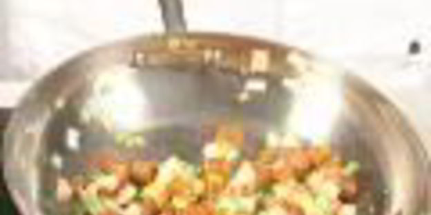 пилав с курицей и хурмой