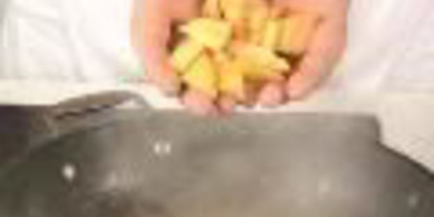 пилав с курицей и хурмой