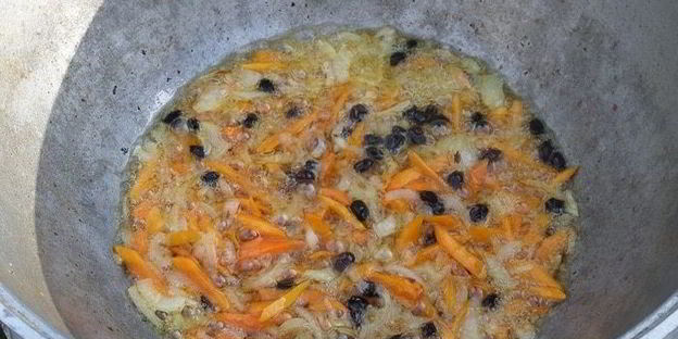 плов дачный с карпом