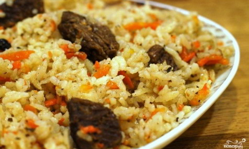 Рецепт плова из говядины