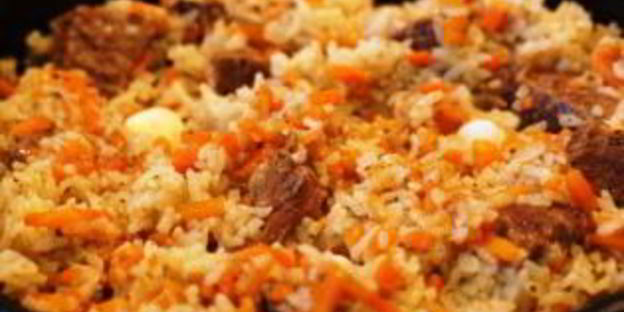 плов из говядины