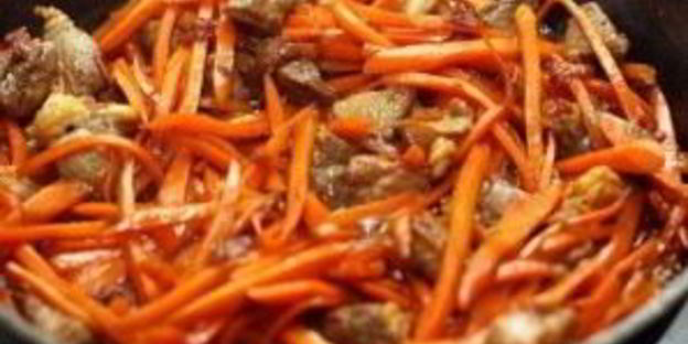 плов на сковороде