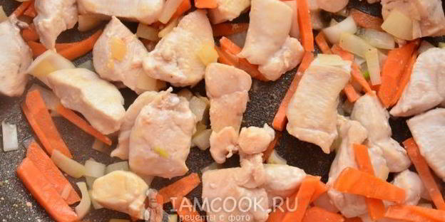 плов по-азербайджански с курицей