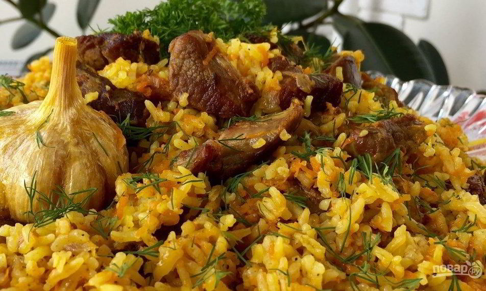 Рецепт плова по-украински со свининой