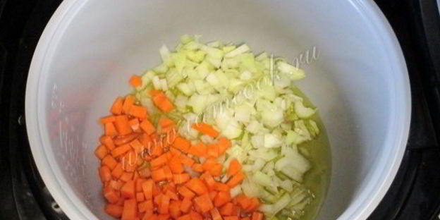 плов с фрикадельками в мультиварке