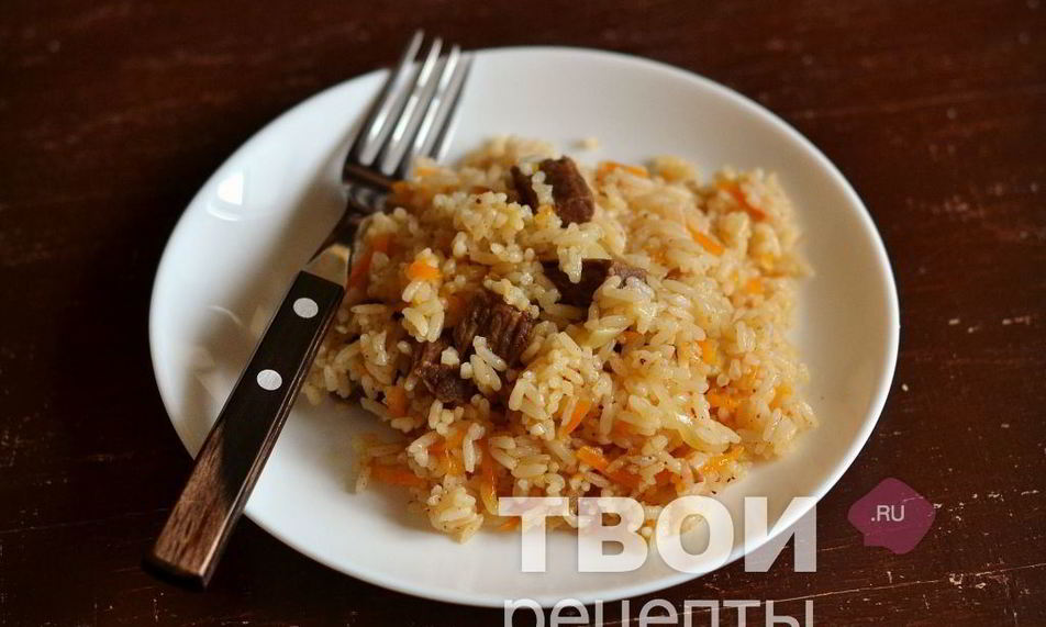 Рецепт плова с говядиной в мультиварке