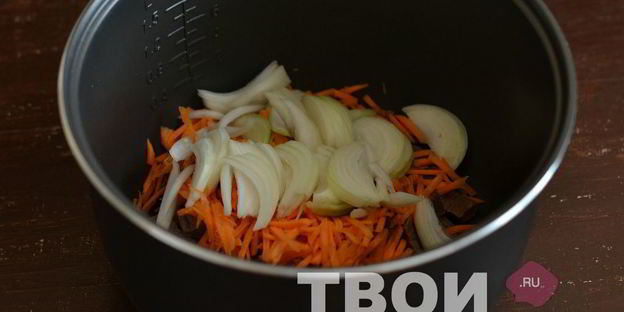 плов с говядиной в мультиварке