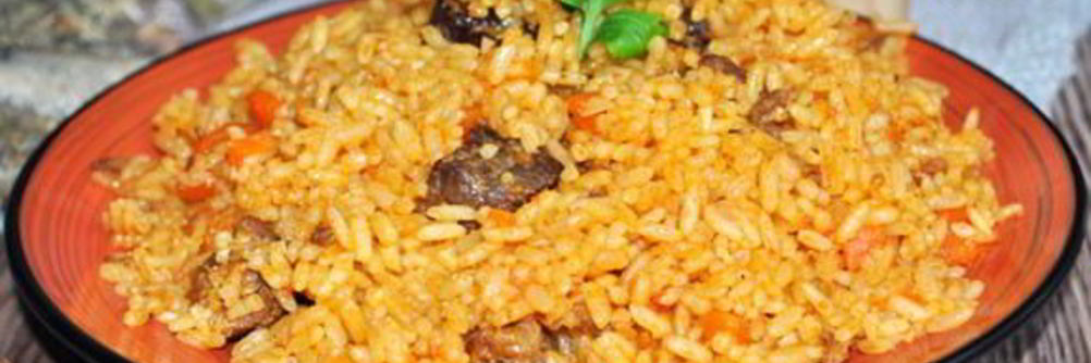 Плов с говядиной