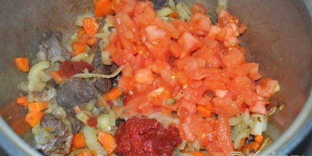 плов с говядиной