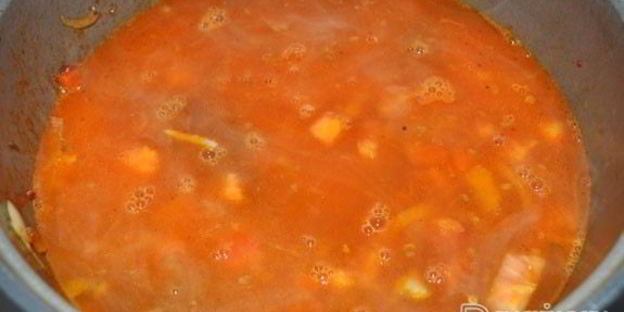 плов с говядиной