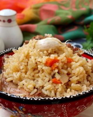 Плов с кроликом