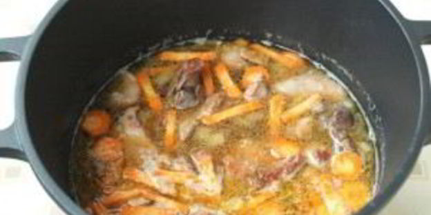 плов с кроликом