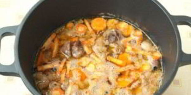 плов с кроликом