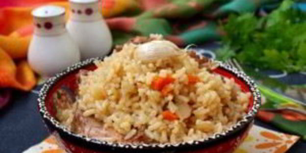 плов с кроликом