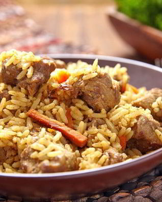 Плов с мясом