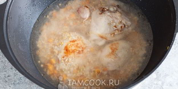 плов с рисом и гречкой